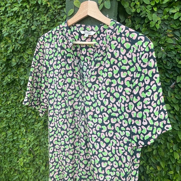 Tucker NYC | Laura Midnight Leo Dress | Size Small - Picture 5 of 11